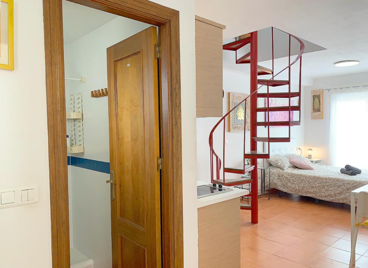 Studio Nerja Center H Terrace Bagian luar foto