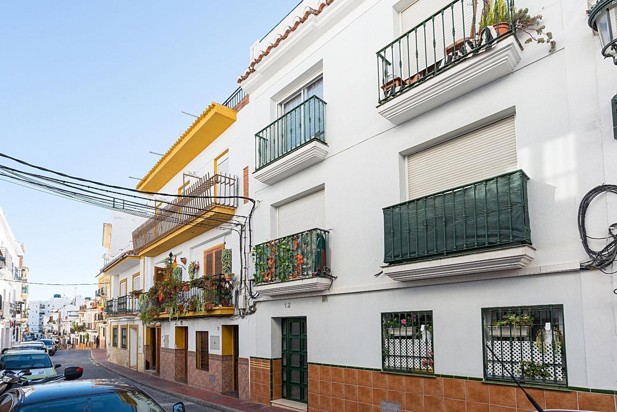 Studio Nerja Center H Terrace Bagian luar foto